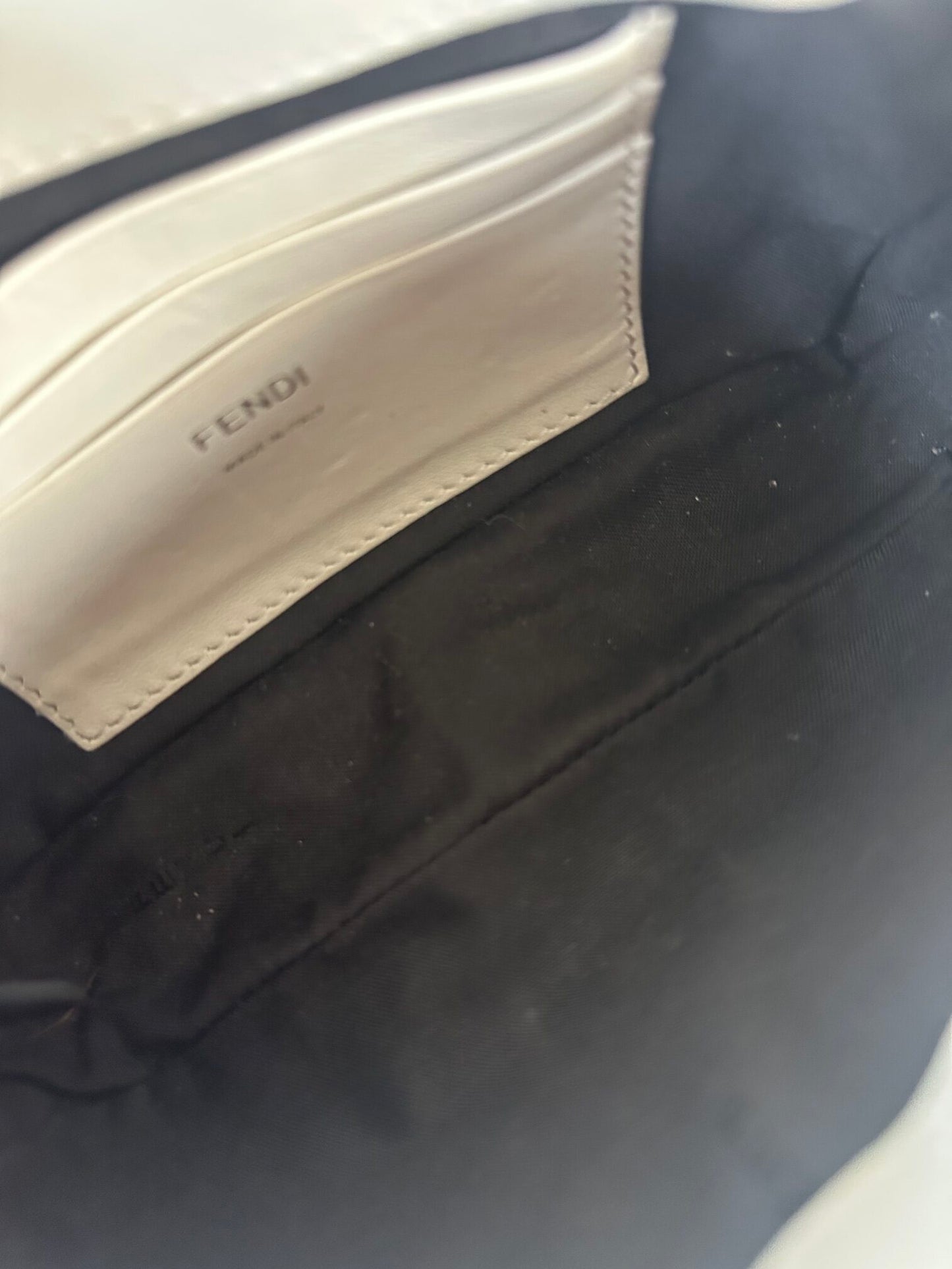 Fendi Baquette mini white