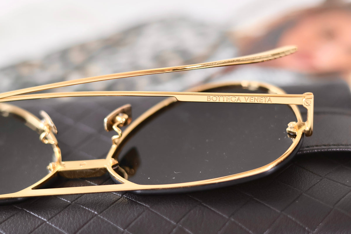 Bottega Veneta Sunglasses Gold