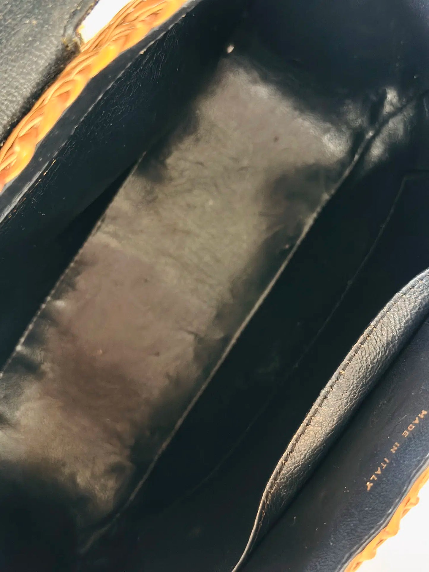 Rare Chanel denim wicker vanity