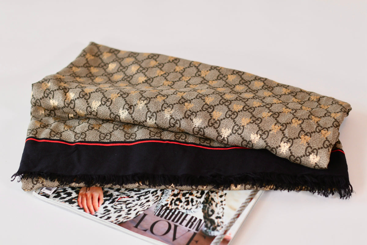 Gucci GG Silk Scarf