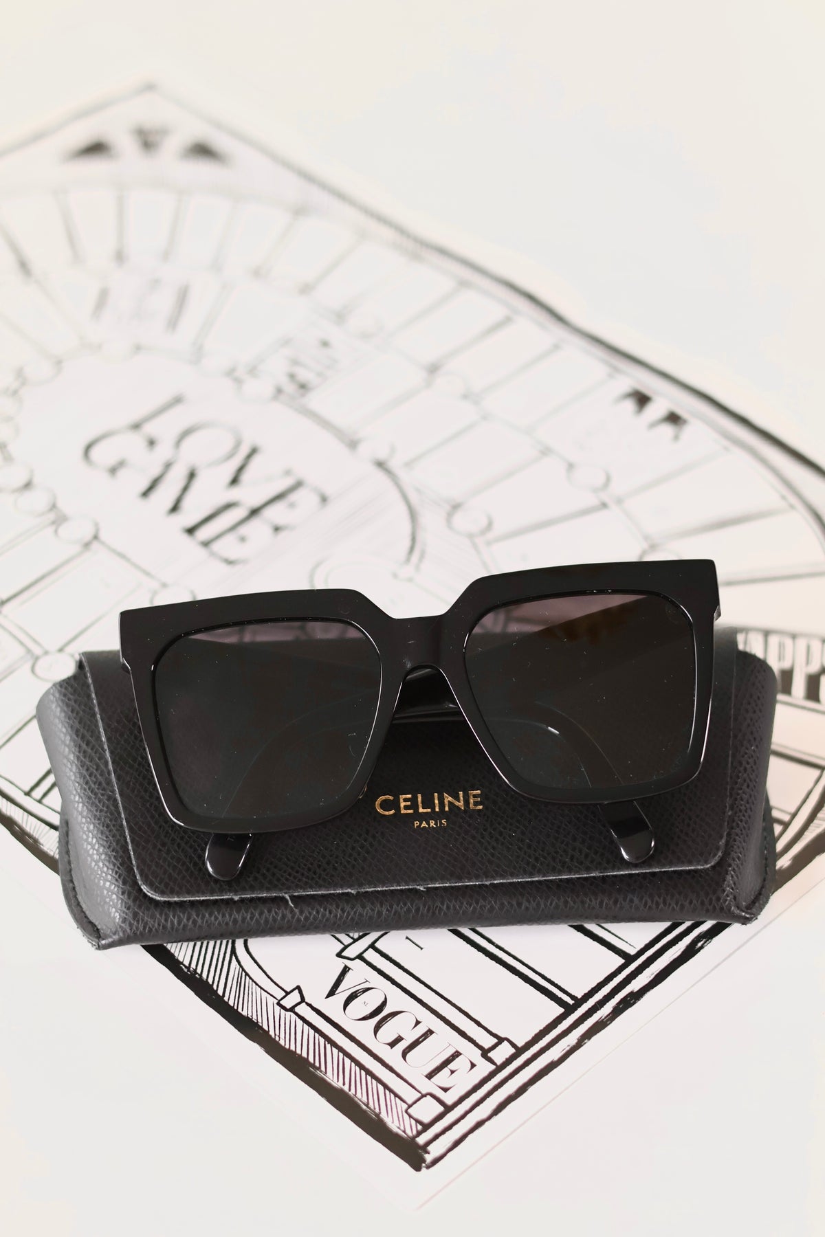 Celine Sunglasses Black