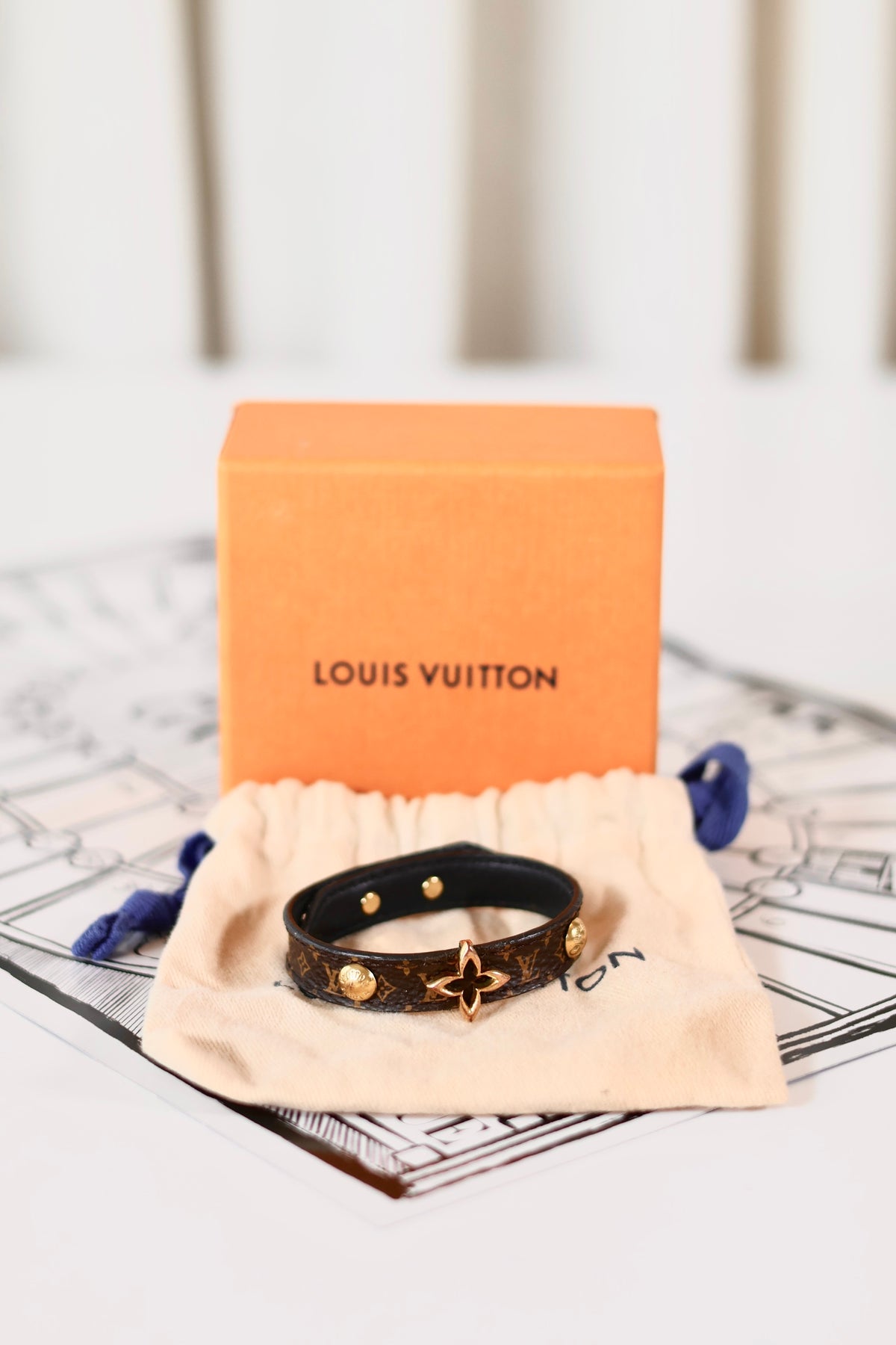 Louis Vuitton Flower Bracelet