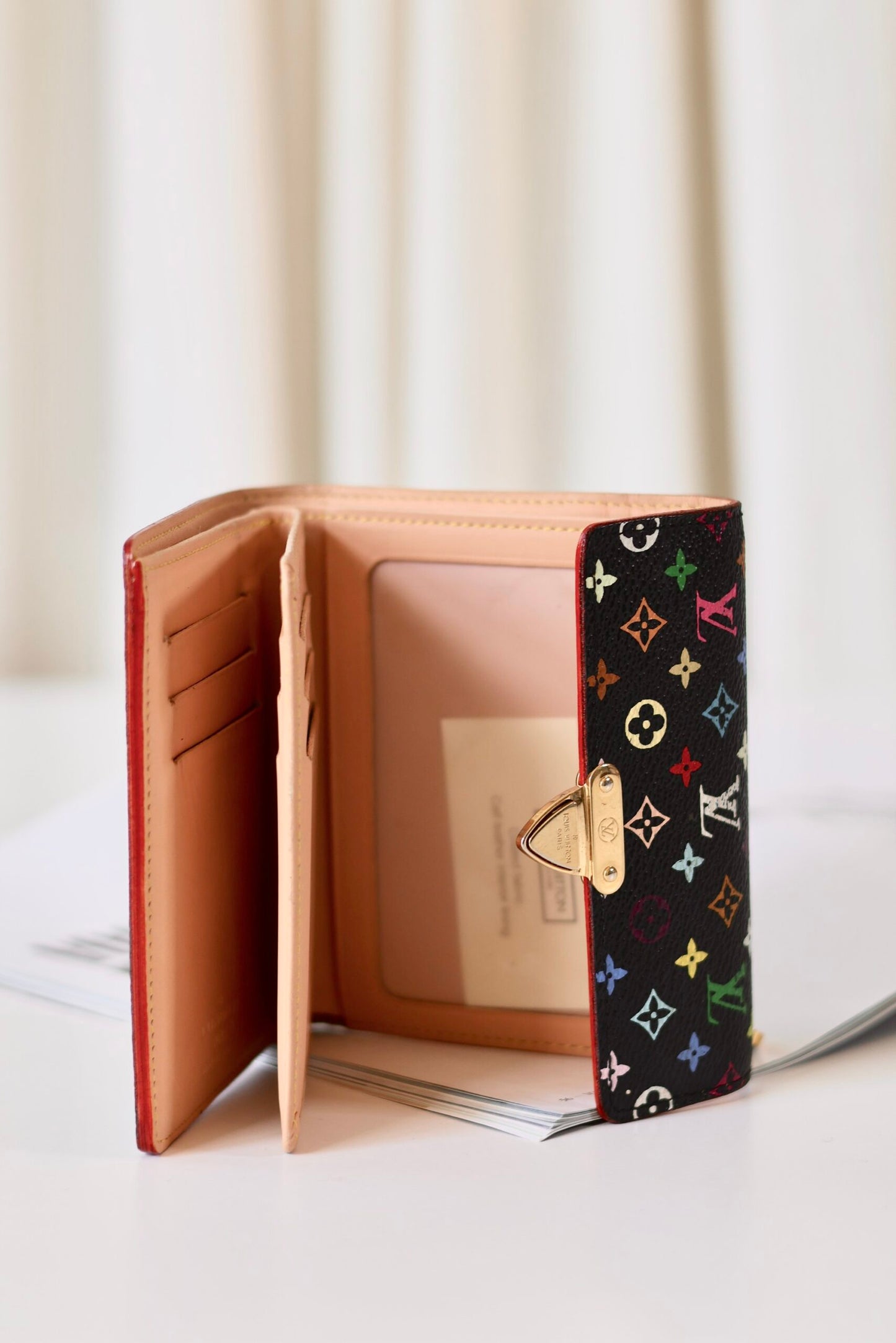 Louis Vuitton multi colour wallet