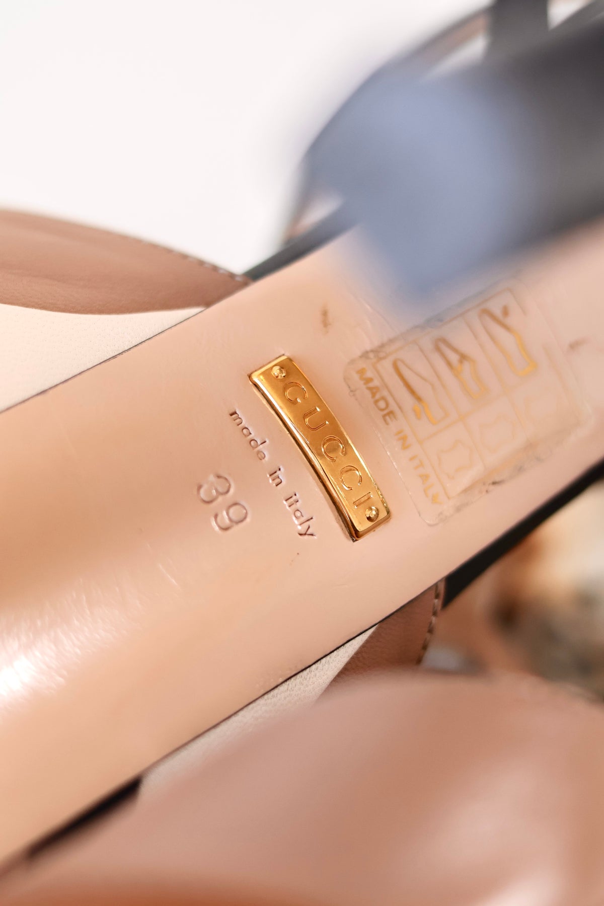 Gucci Platform Heels Brown