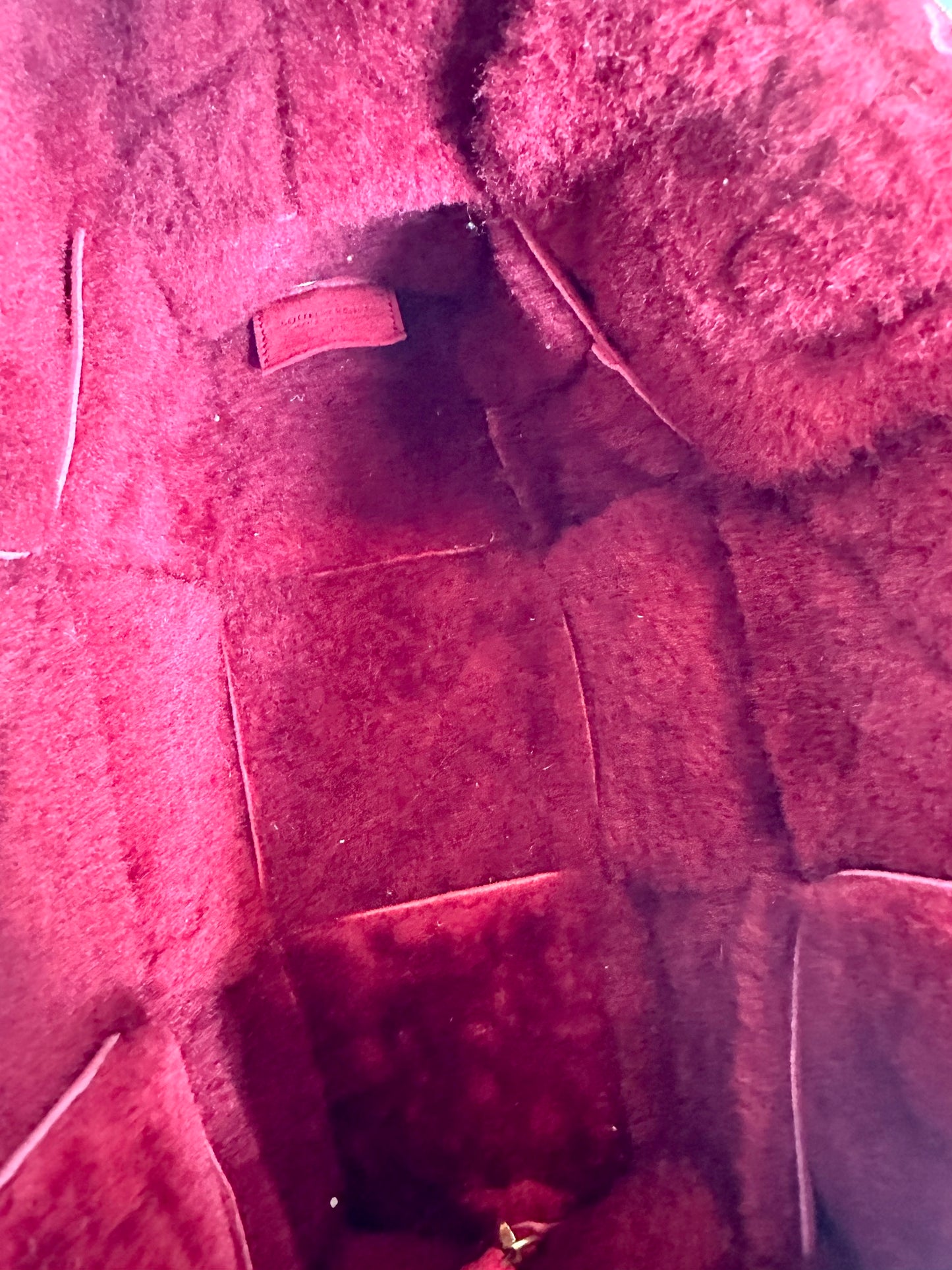 Bottega Veneta Red Arco Tote Small Bag