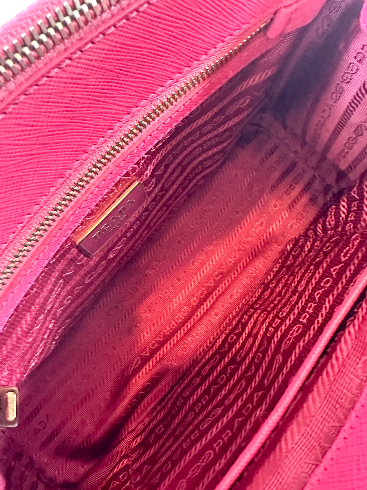 Prada Galleria small pink