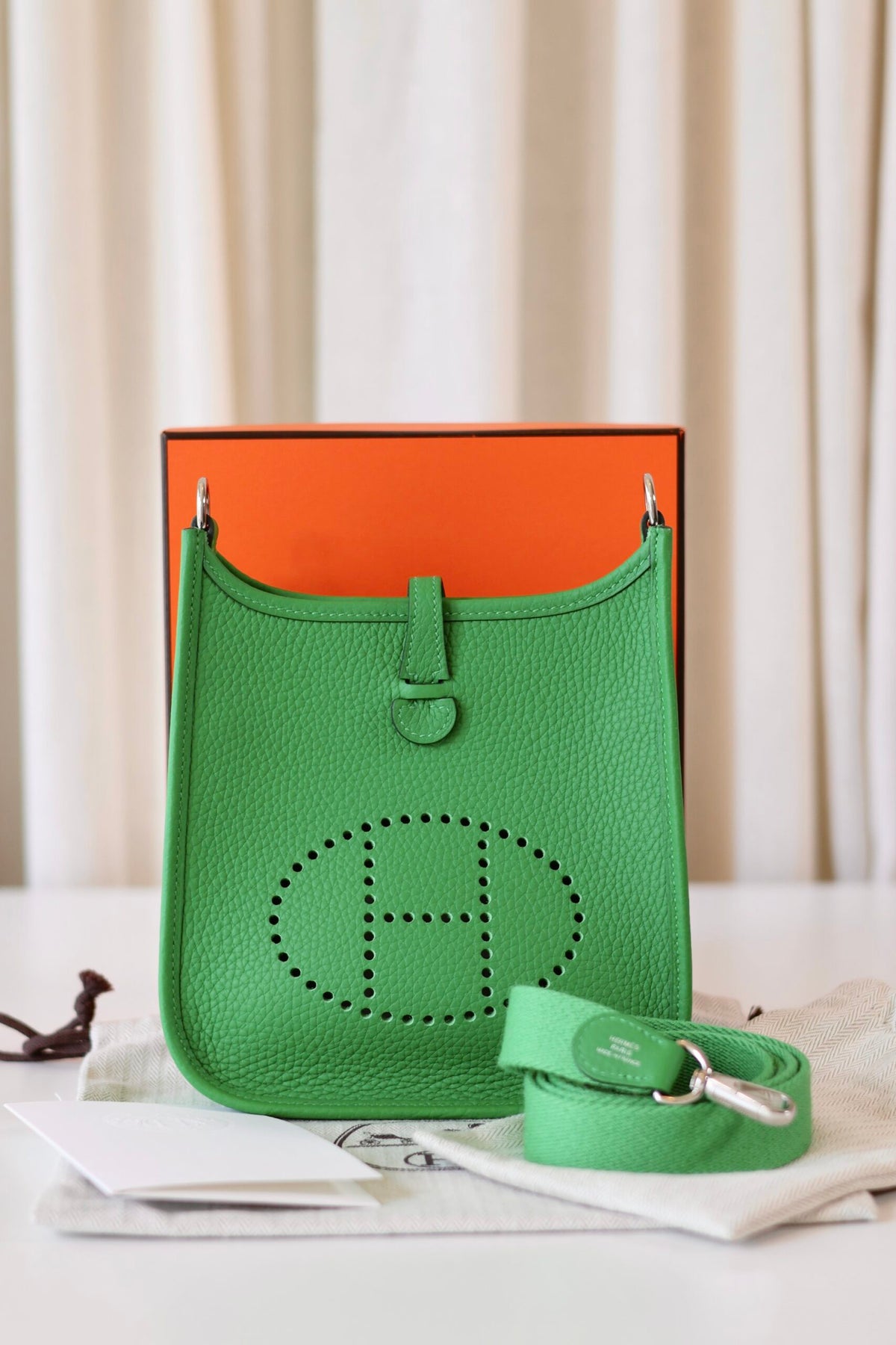 Hermes Evelyne 16 Bambou