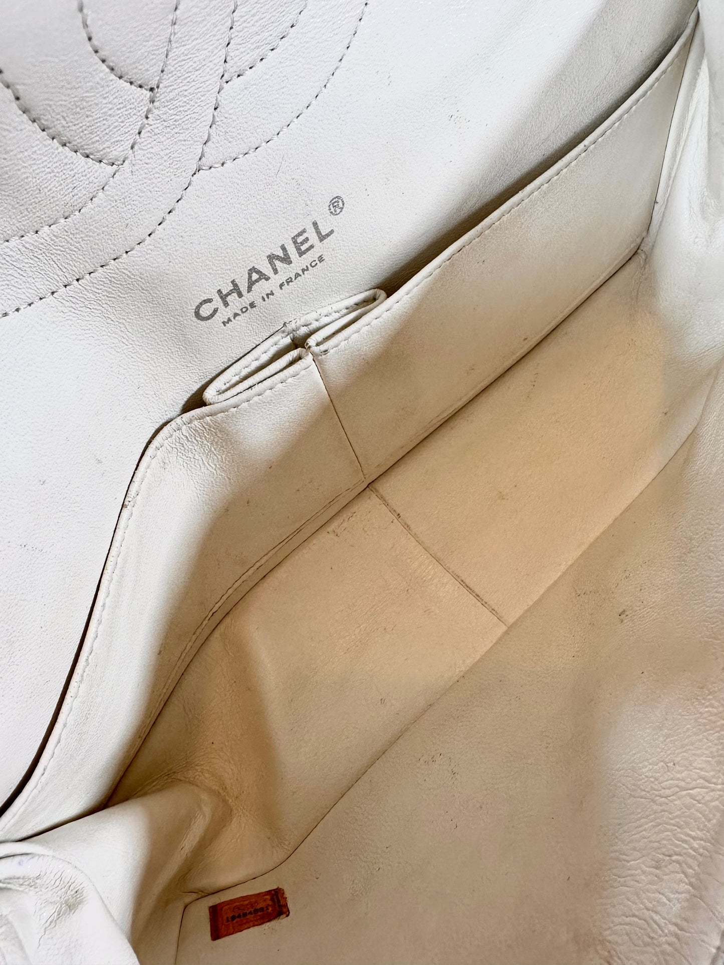 Chanel patent double flap bag yellow