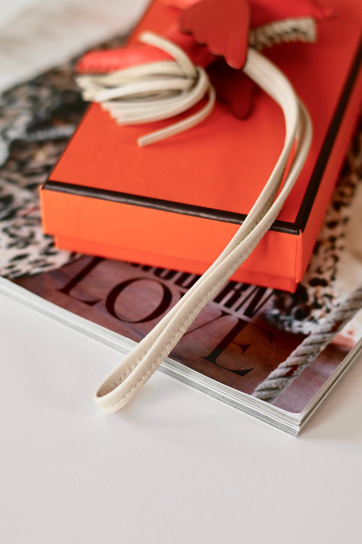 Hermès Pegasus Orange