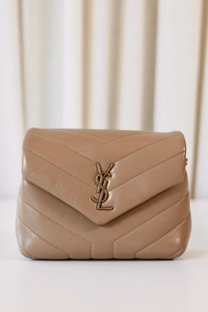 Saint Laurent Loulou Toy beige