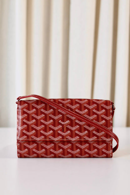 Goyard wallet on chain Pochette Var