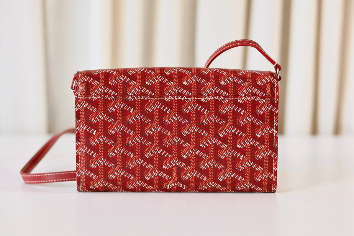 Goyard wallet on chain Pochette Var