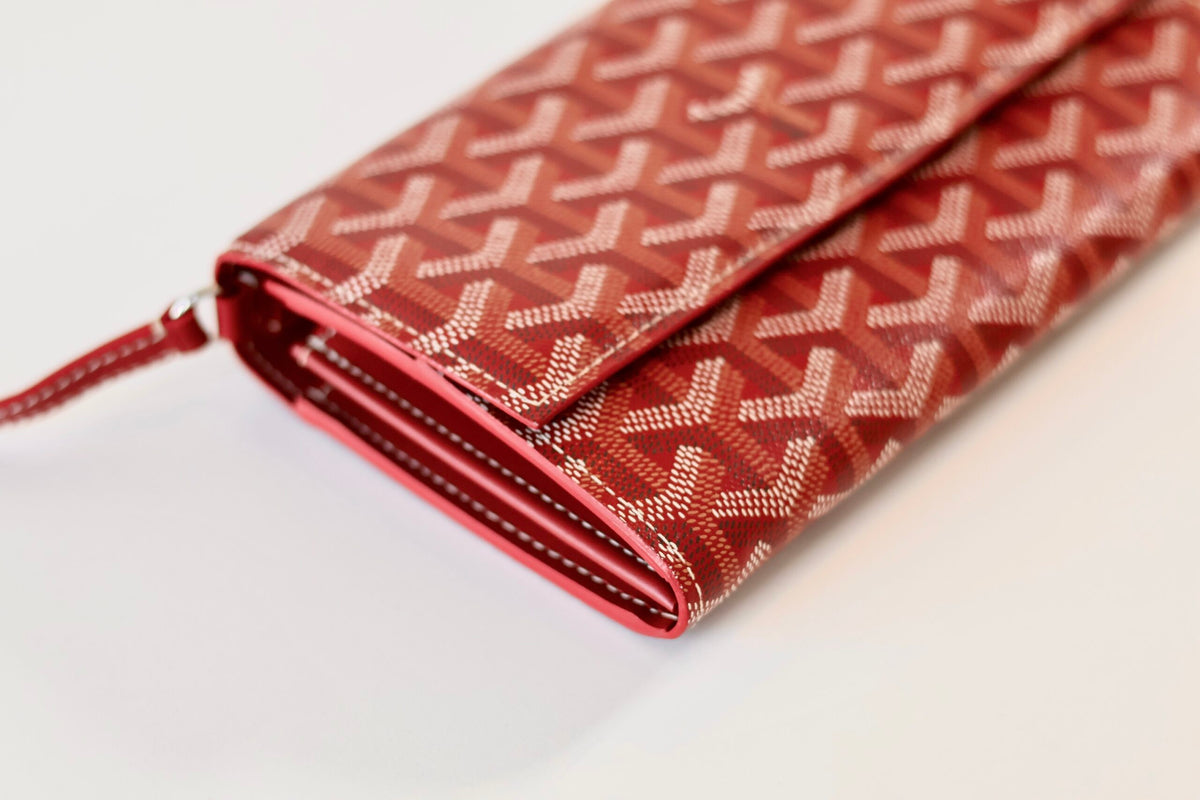 Goyard wallet on chain Pochette Var