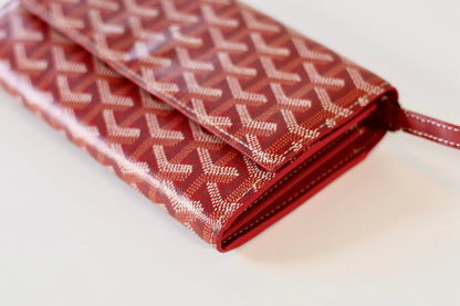 Goyard wallet on chain Pochette Var