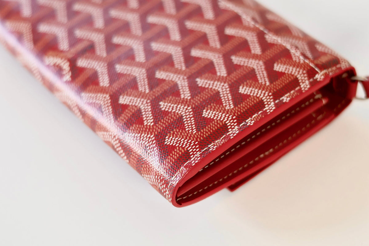 Goyard wallet on chain Pochette Var