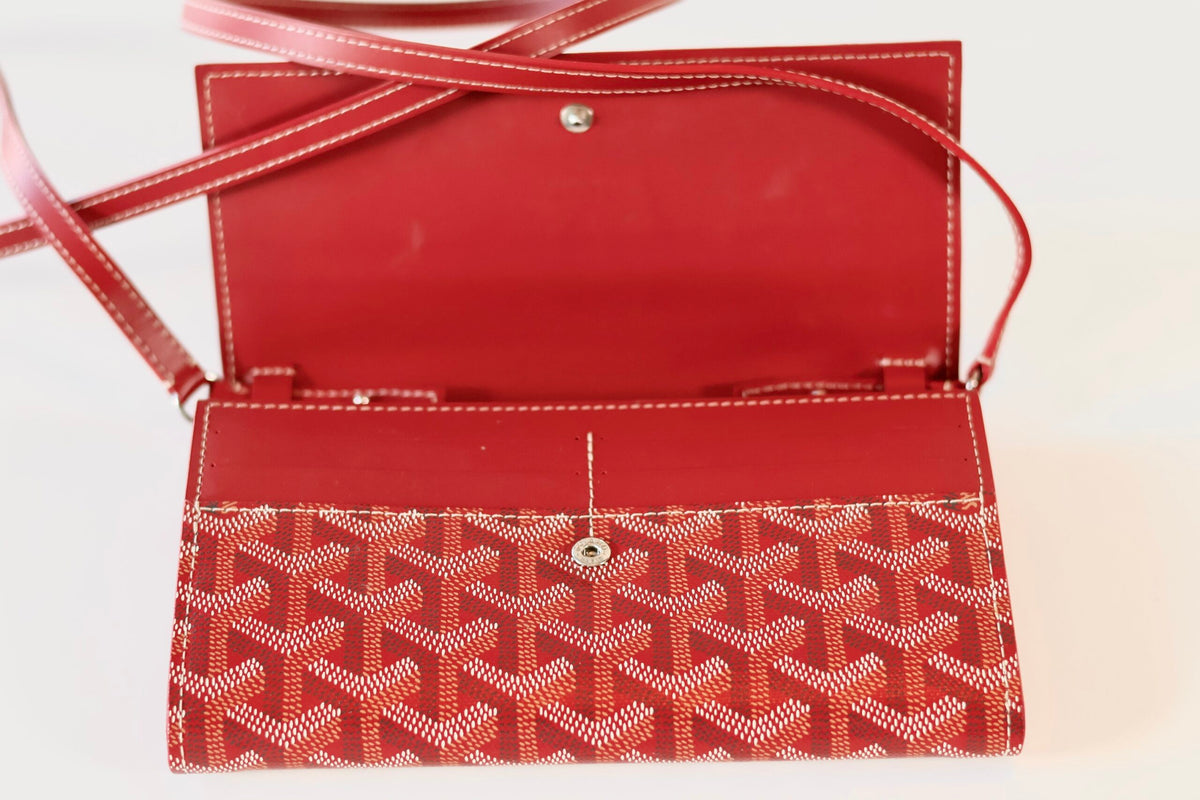Goyard wallet on chain Pochette Var
