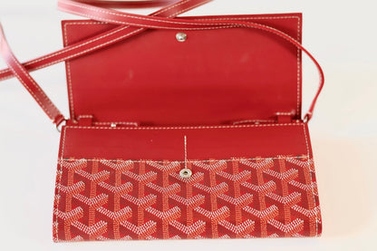Goyard wallet on chain Pochette Var
