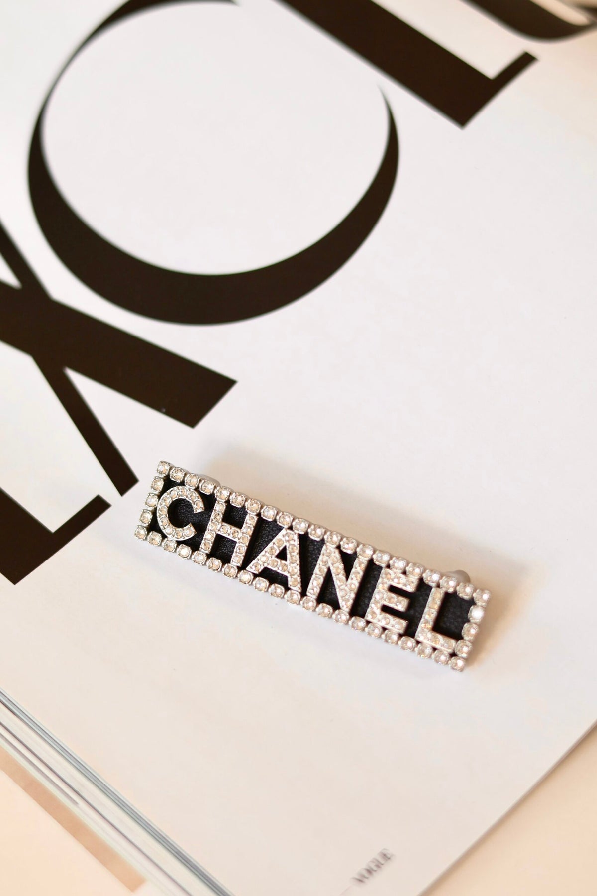Chanel "CHANEL" brooch