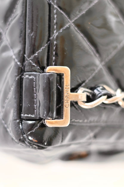 Chanel patent backpack
