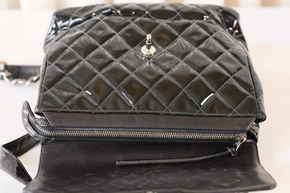 Chanel patent backpack