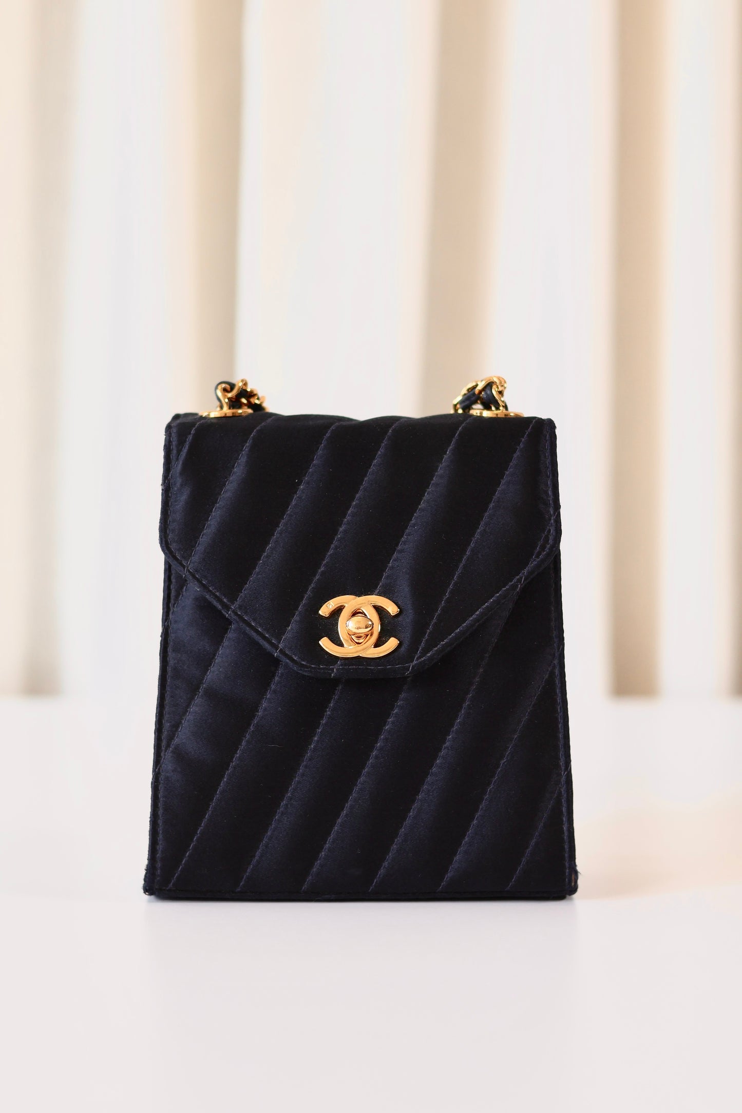 Rare Chanel satin crossbody