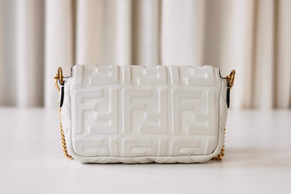 Fendi Baquette mini white