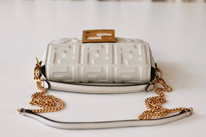 Fendi Baquette mini white