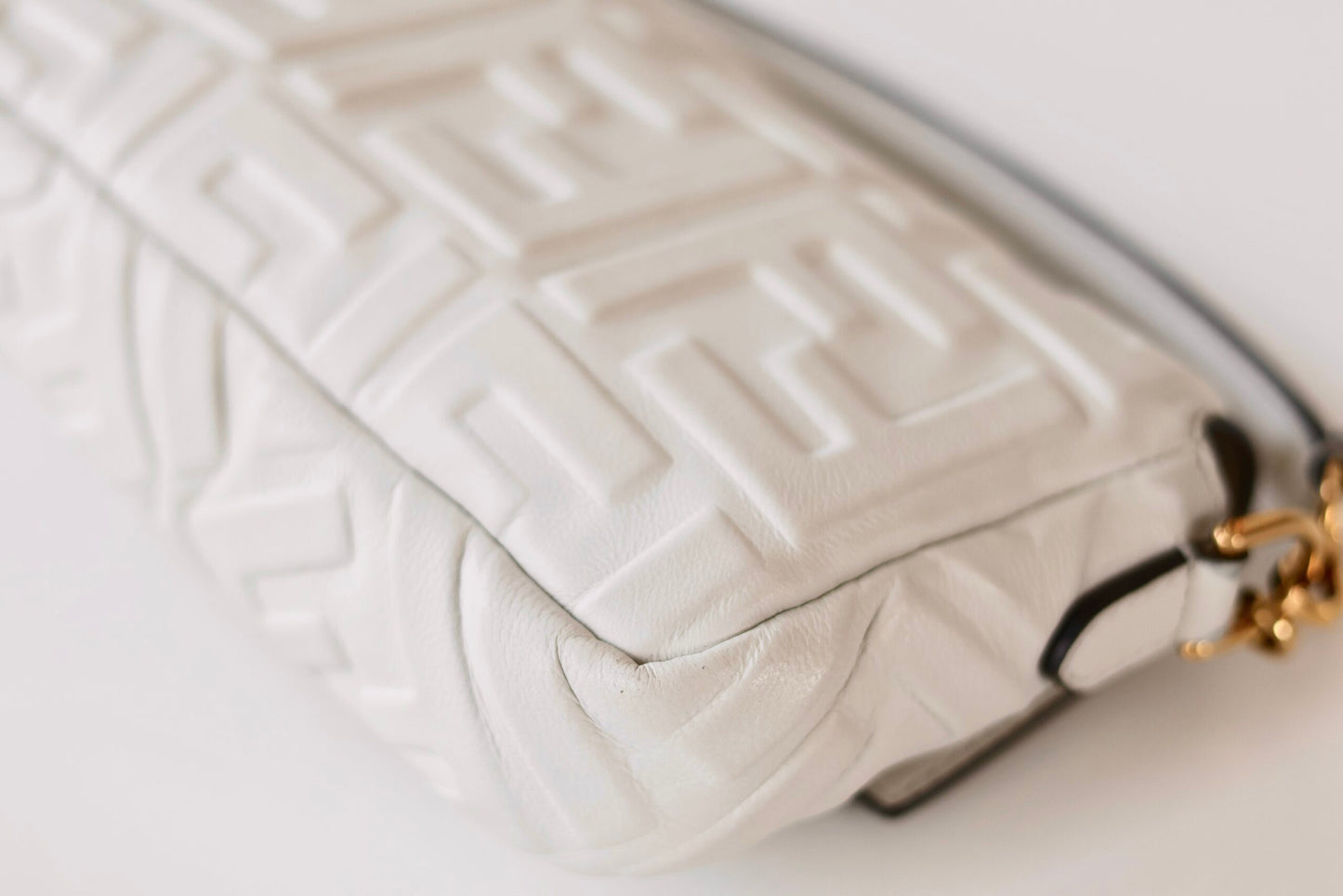 Fendi Baquette mini white