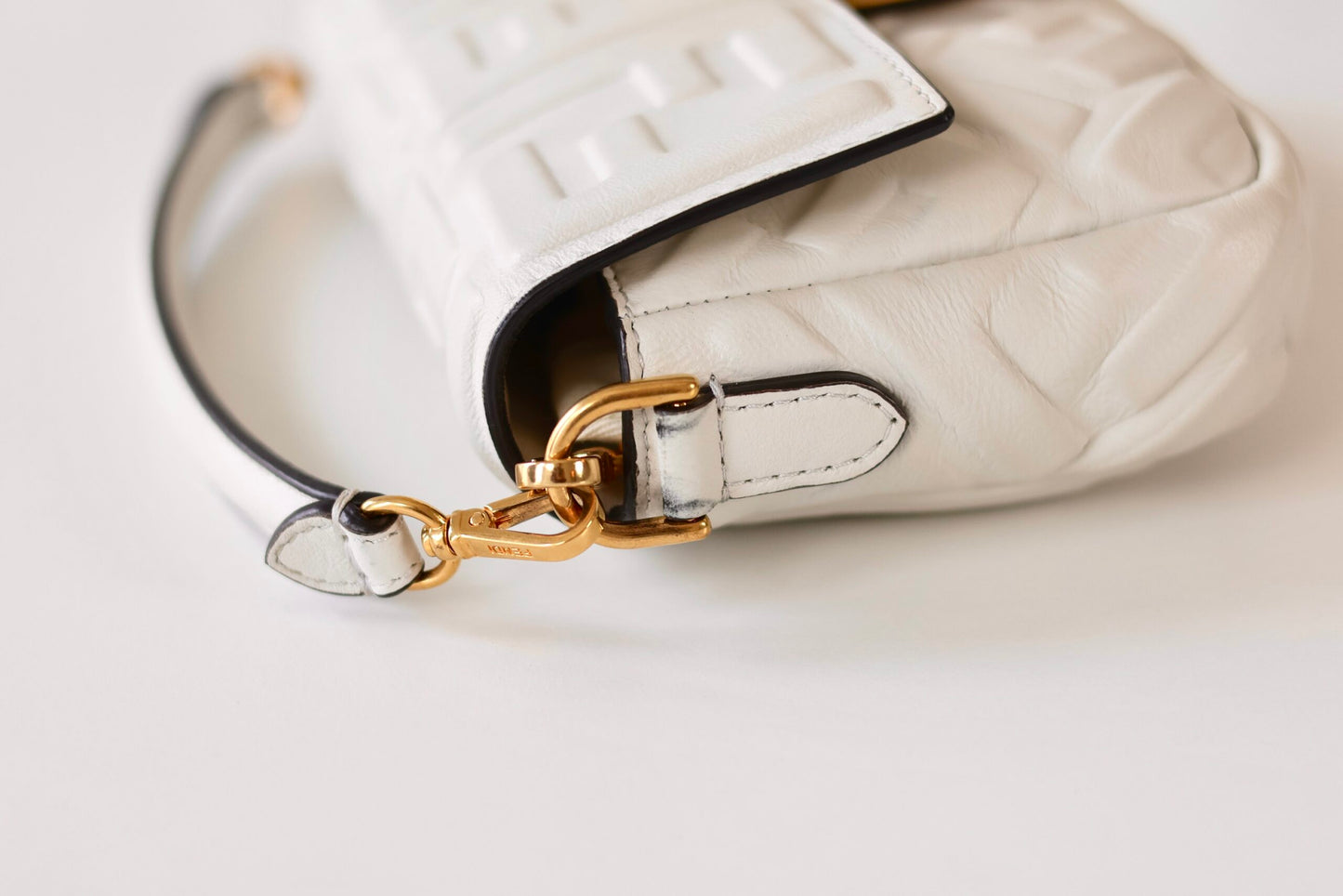 Fendi Baquette mini white