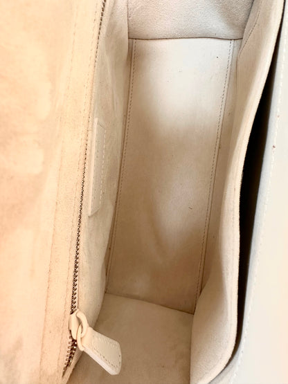 Lady Dior white medium