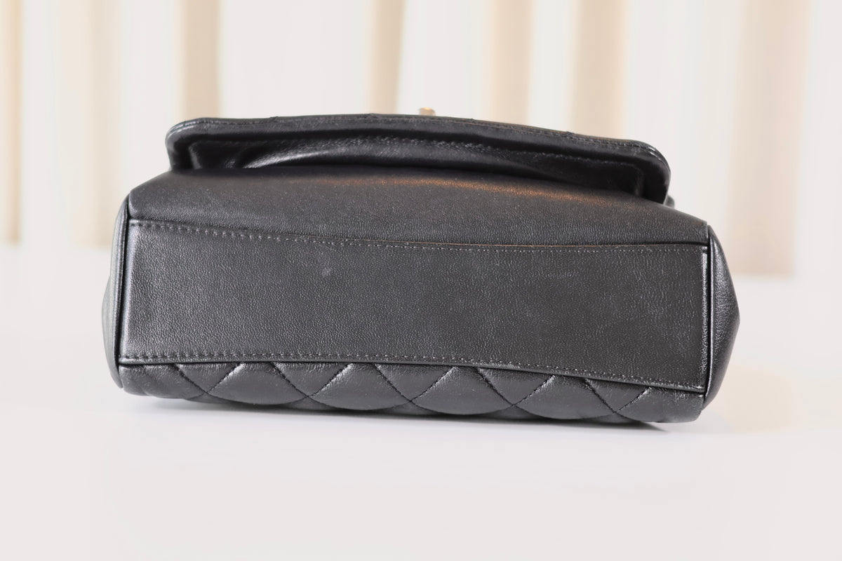 Chanel Single Flap Bag Black