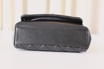 Chanel Single Flap Bag Black