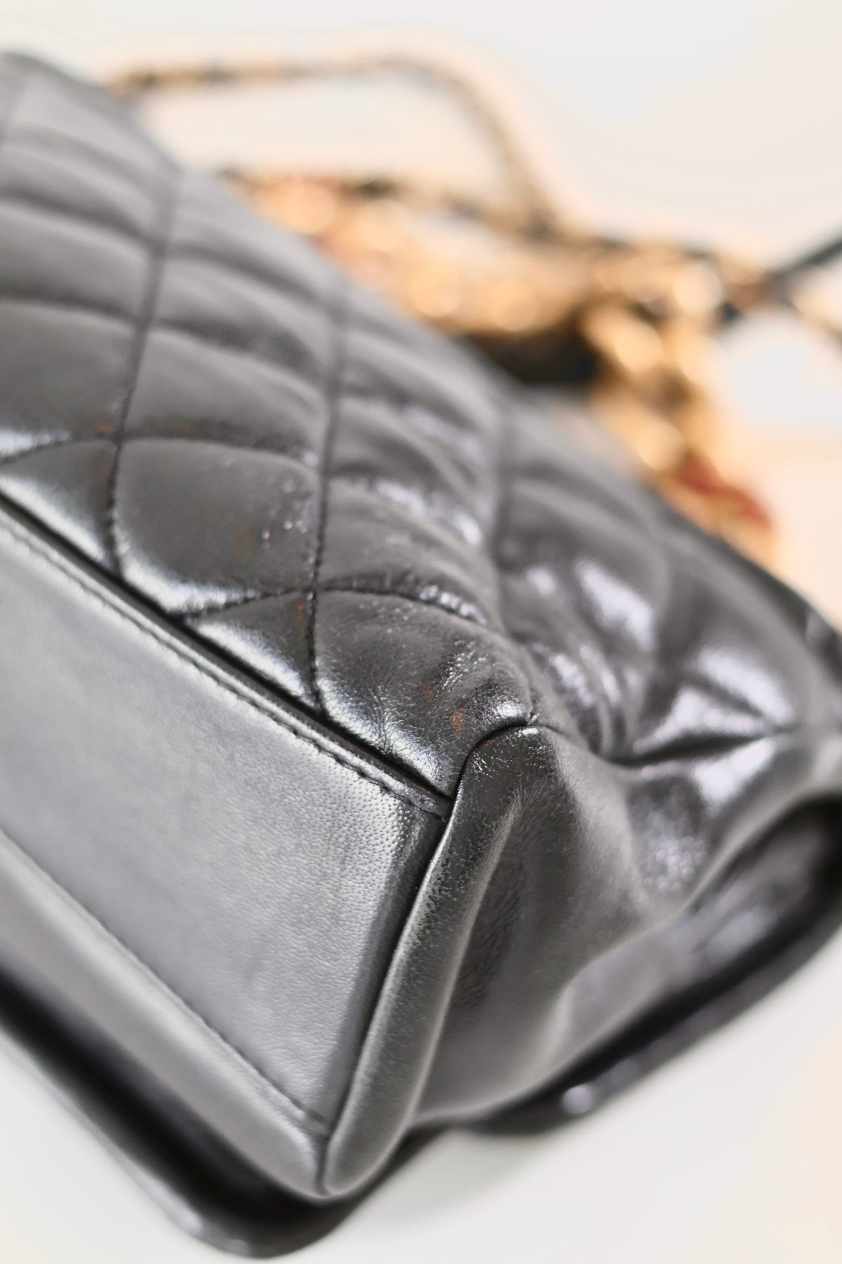 Chanel Single Flap Bag Black