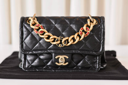 Chanel Single Flap Bag Black