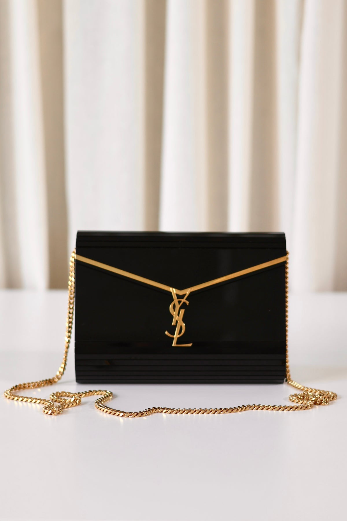Saint Laurent Vicky Minaudiere Clutch