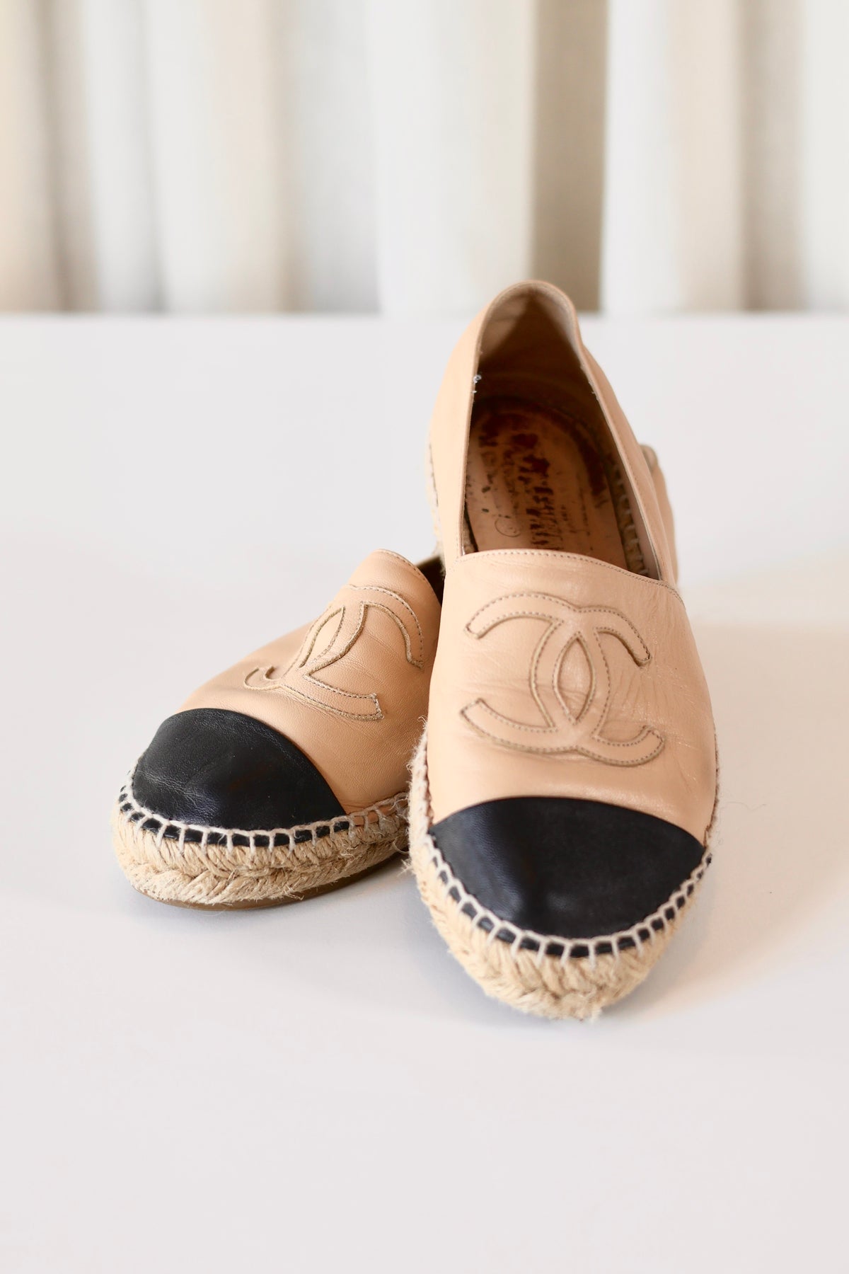 Chanel Espadrilles Beige