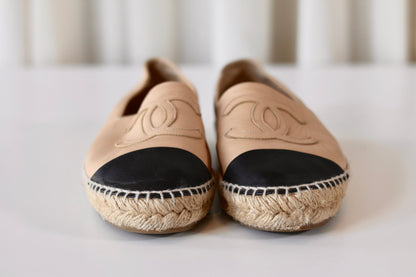 Chanel Espadrilles Beige