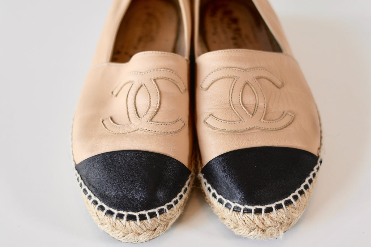 Chanel Espadrilles Beige