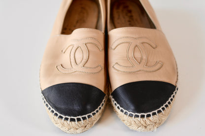 Chanel Espadrilles Beige