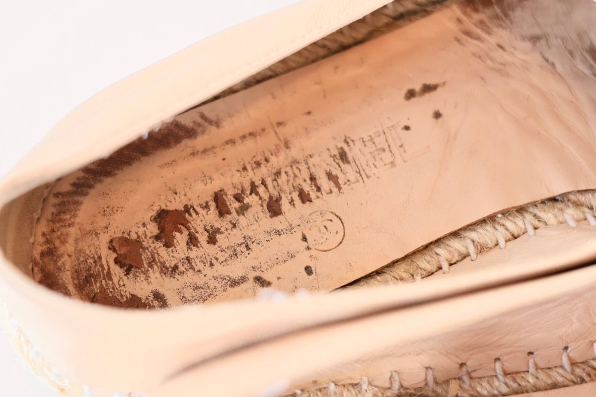 Chanel Espadrilles Beige