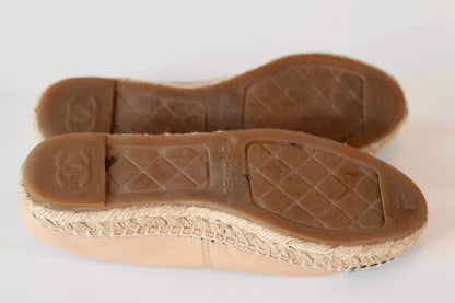 Chanel Espadrilles Beige