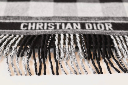 Dior Black & Grey Scarf