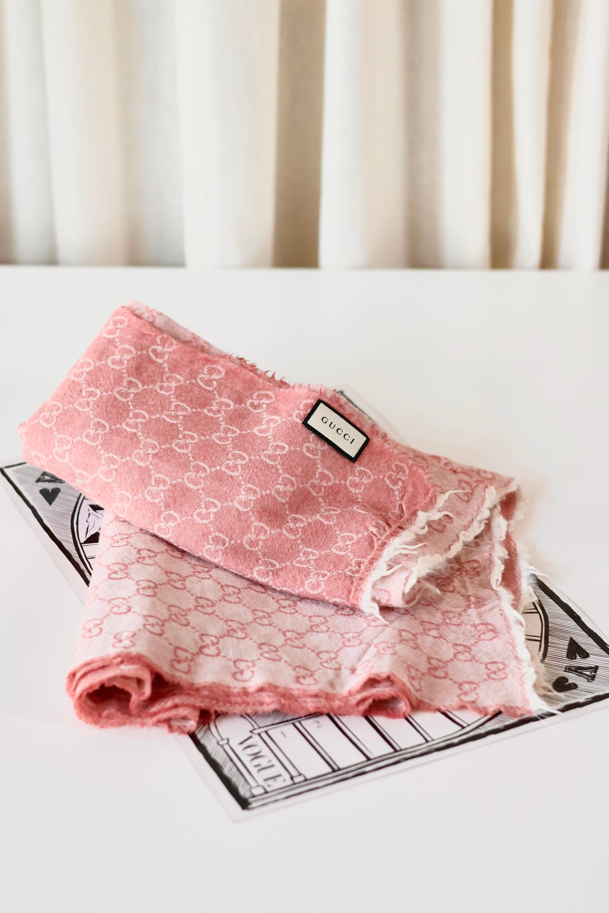 Gucci Scarf Pink
