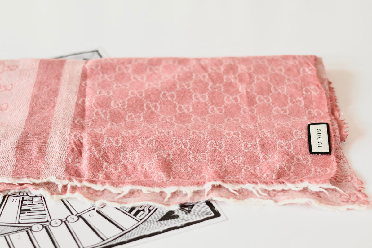 Gucci Scarf Pink