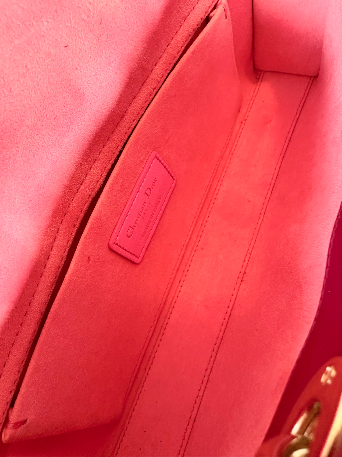 Dior Lady D-Joy Medium Fuchsia