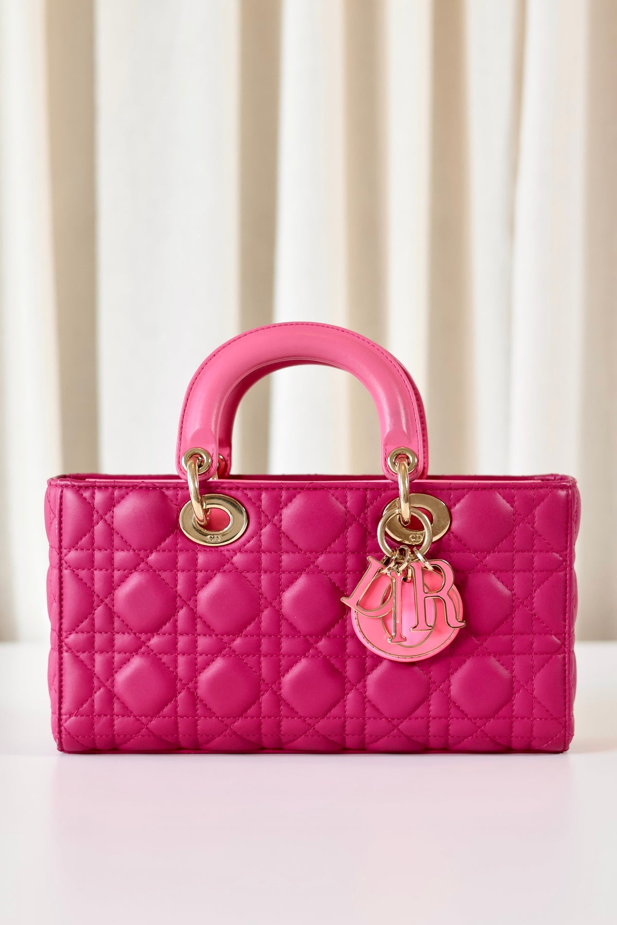 Dior Lady D-Joy Medium Fuchsia