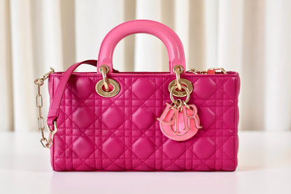 Dior Lady D-Joy Medium Fuchsia