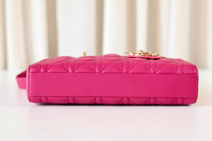 Dior Lady D-Joy Medium Fuchsia