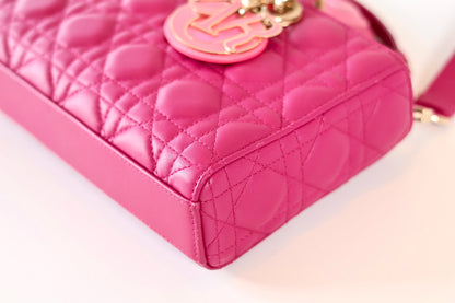 Dior Lady D-Joy Medium Fuchsia