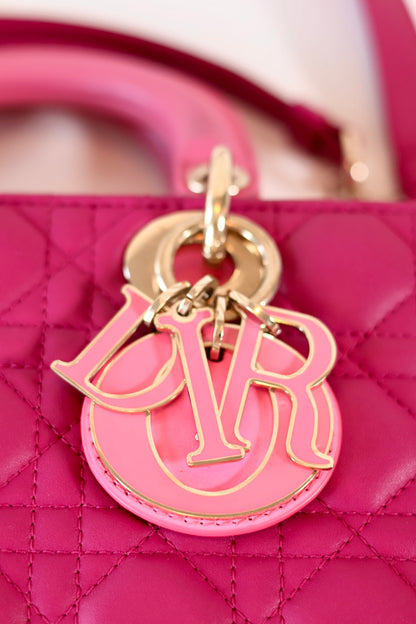 Dior Lady D-Joy Medium Fuchsia